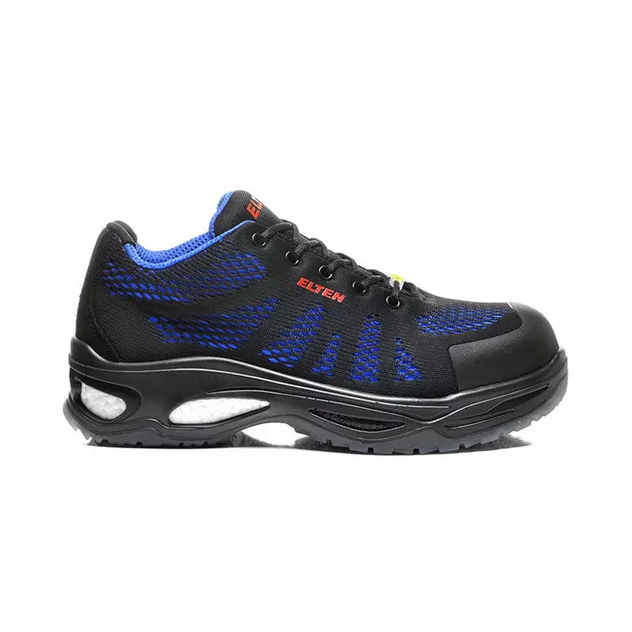 Elten Logan Blue Low safety shoes S1, Black/Blue, large image number 1