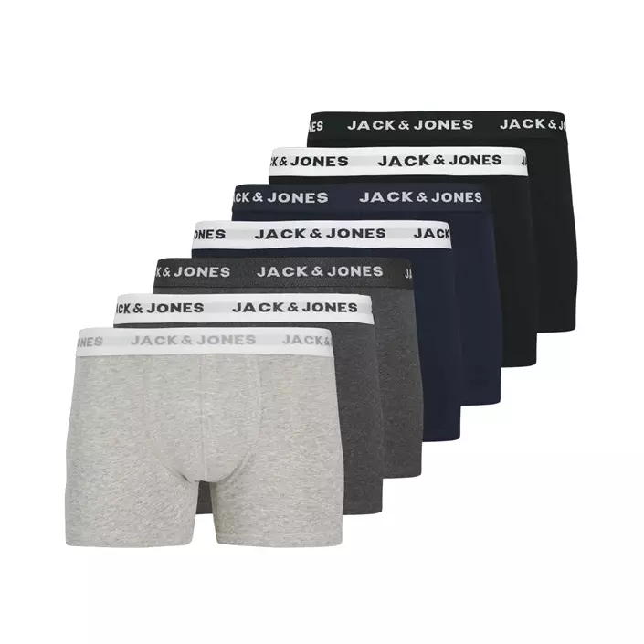 Jack & Jones JACBASIC 7-pack kalsonger, Light Grey Melange, large image number 0