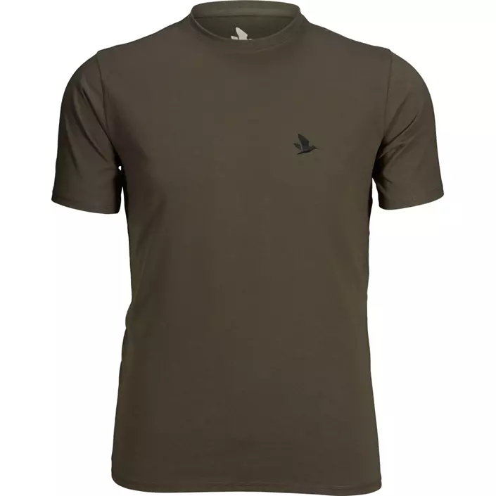 Seeland Outdoor 2-pack T-skjorte, Raven/Pine green, large image number 3
