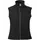 Fristads Acode women's softshell vest, Black, Black, swatch