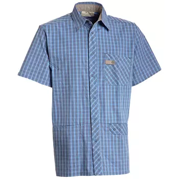 Nybo Workwear Picnic kurzärmeliges -Hemd, Blau