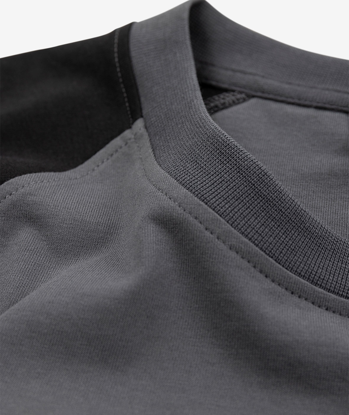 Fristads Heavy T-shirt 7046 GTM, Grey/Black, large image number 4