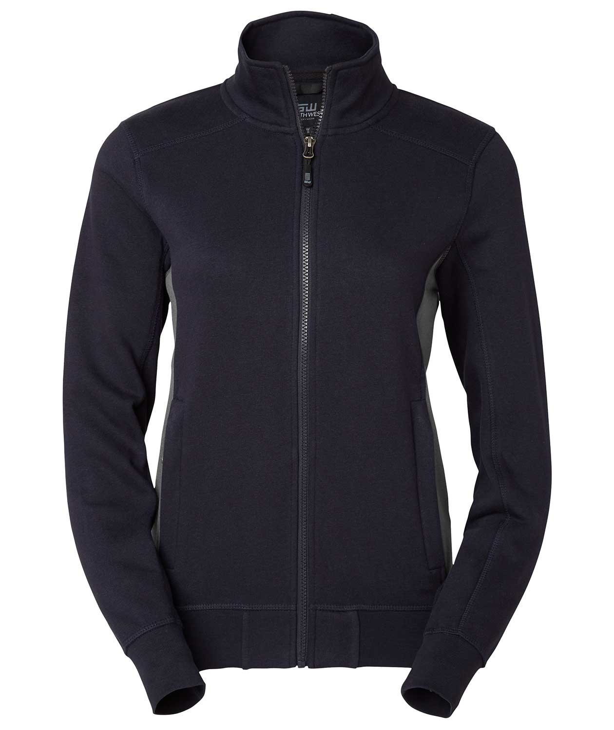 South West Lucy women's cardigan, Navy/Grey