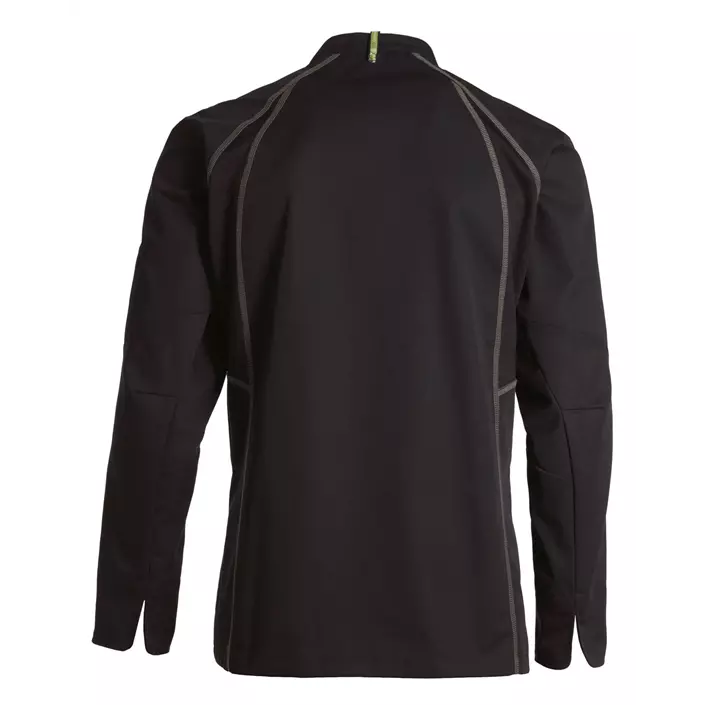 Kentaur chefs jacket, Black/Light Grey, large image number 2