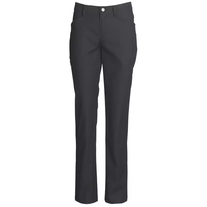 Kentaur women´s chino pants with extra leg length, Black, large image number 0
