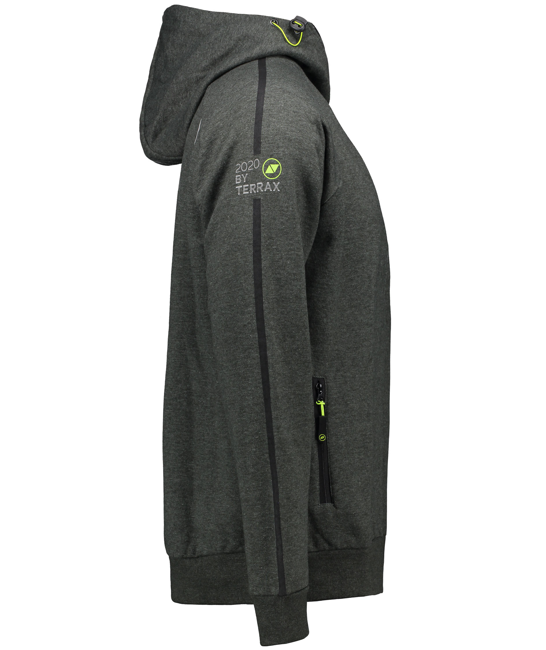 Terrax lined cardigan, Dark Green, large image number 3