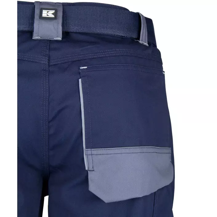 Kramp Original work trousers with belt, Marine Blue/Grey, large image number 8