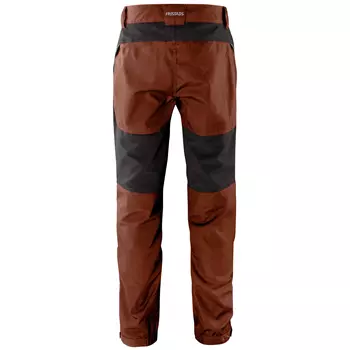 Fristads Outdoor Carbon semistretch trousers, Rustred/black
