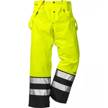 Fristads rain trousers 2625, Hi-vis Yellow/Black
