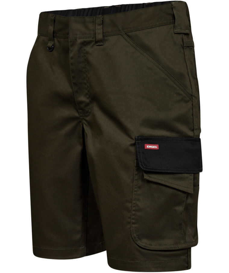Engel Galaxy work shorts, Forest Green/Black, large image number 2