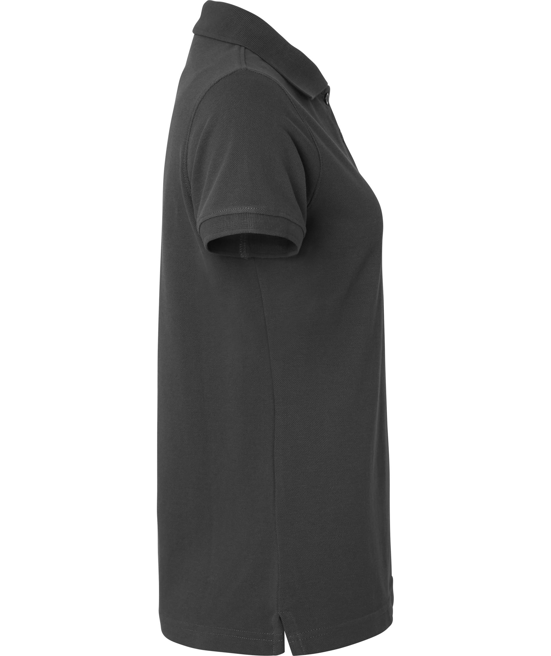 Top Swede dame polo T-skjorte 187, M&oslash;rk Gr&aring;, large image number 2