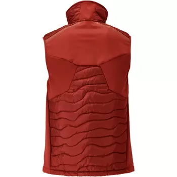 Mascot Customized quilted vest, Autumn red