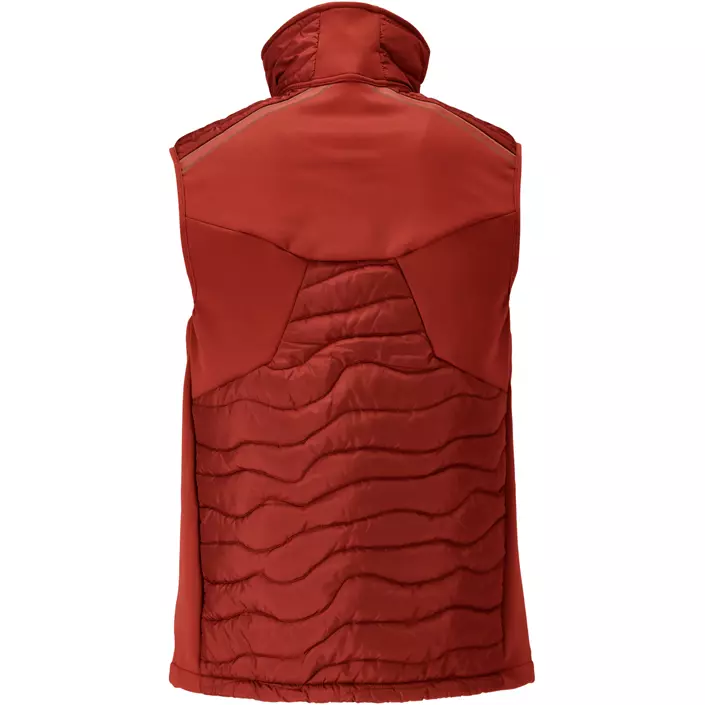 Mascot Customized quilted vest, Autumn red, large image number 1