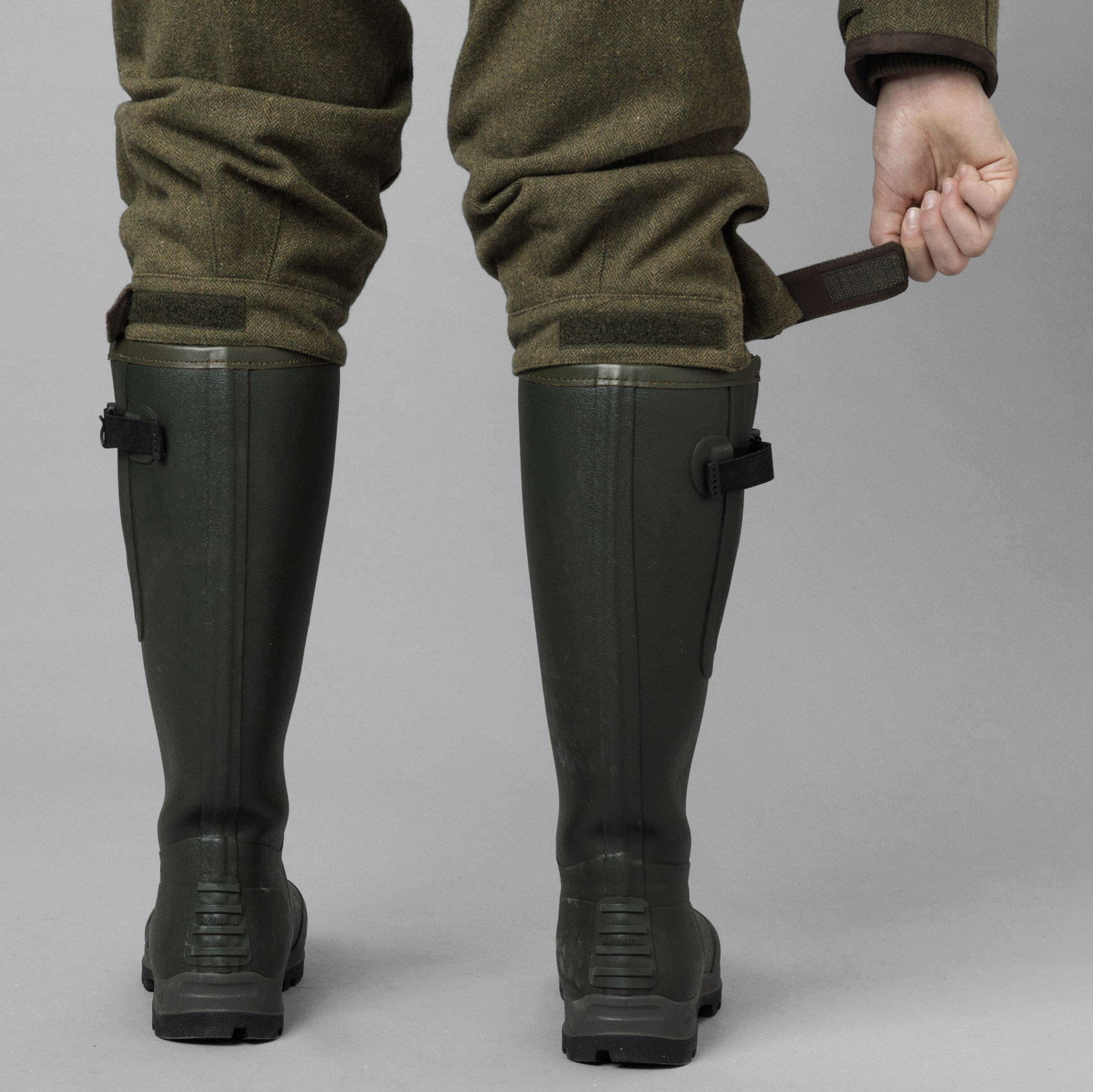 Seeland Hillside Harriet dame knickers med uld, Moss green, large image number 9