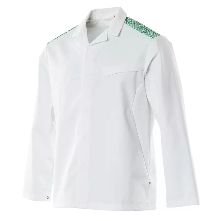 Mascot Food & Care HACCP-godkjent  jakke, Hvit/Gressgrønn, large image number 2