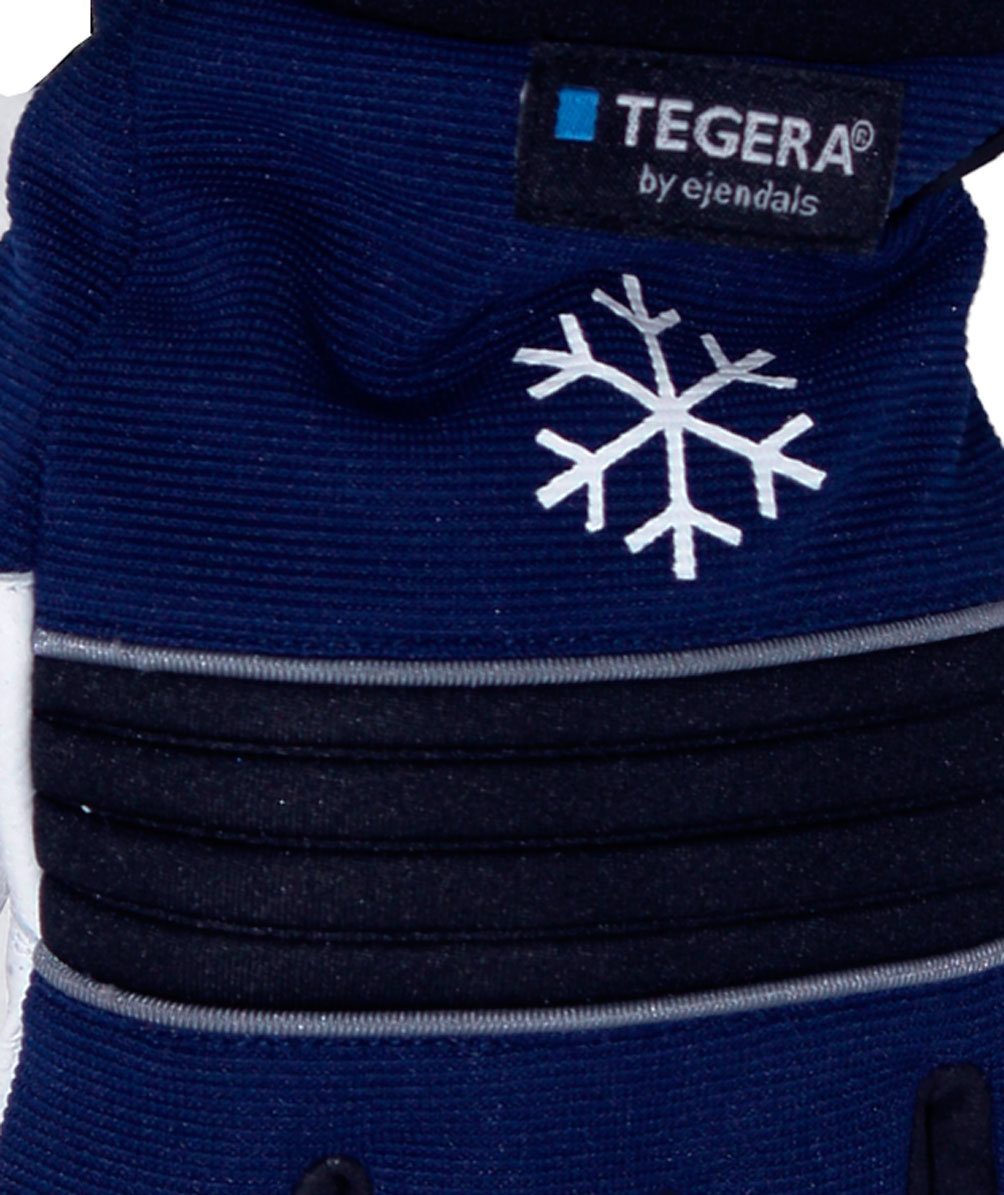 Tegera 297 winter gloves, Blue/White