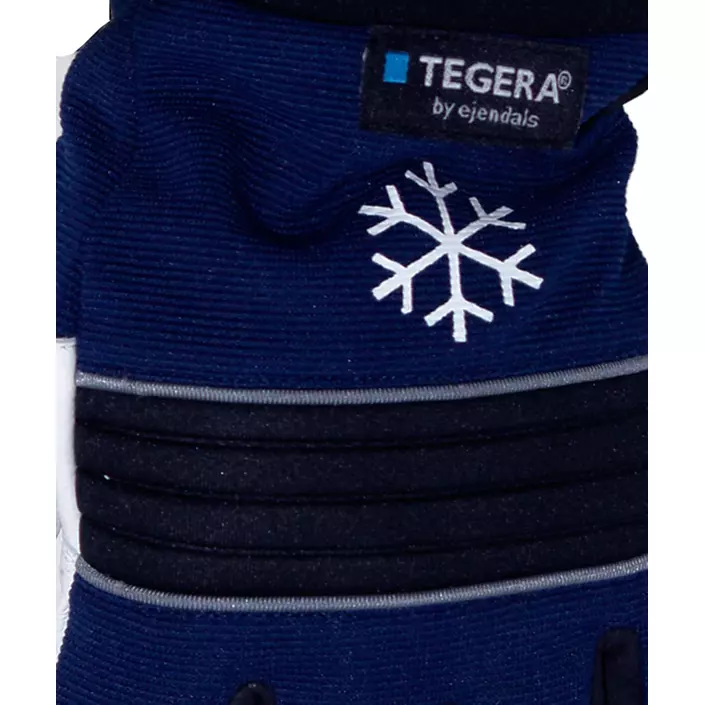 Tegera 297 Winter Lederhandschuhe, Blau/Weiß, large image number 1