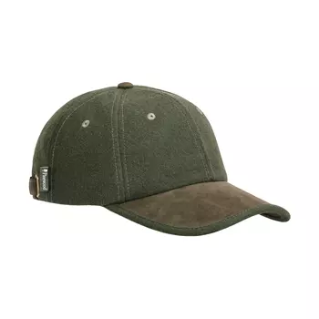 Pinewood Edmonton Exclusive cap, Mossgreen/Suede brown