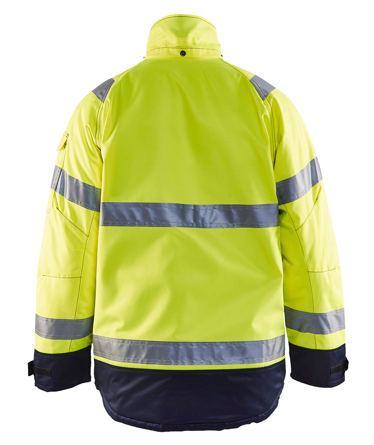 Bl&aring;kl&auml;der winter work jacket, Yellow/Marine, large image number 1