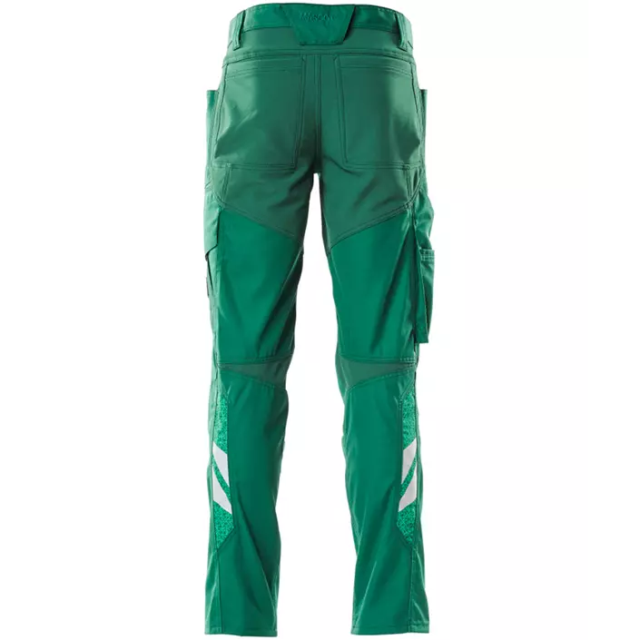 Mascot Accelerate work trousers, Green, large image number 1