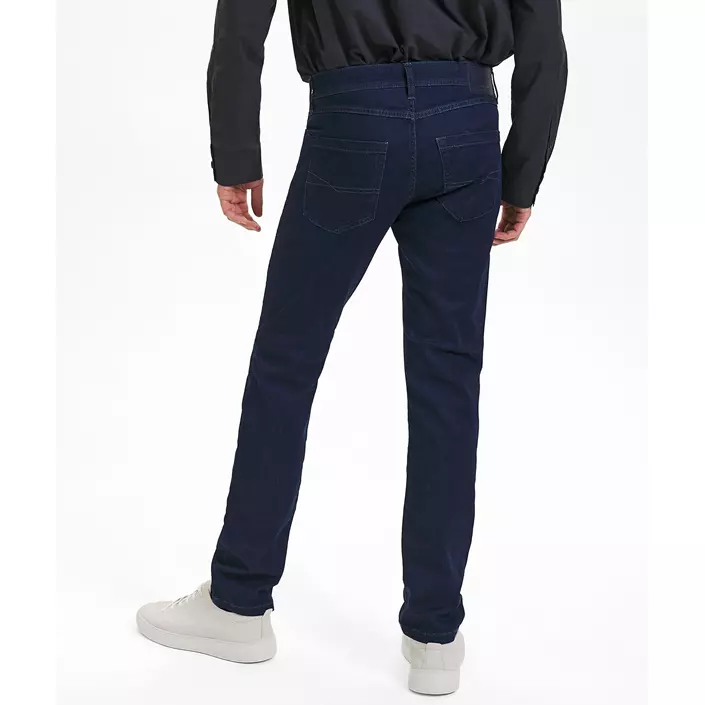 Sunwill Super Stretch Light Weight Fitted jeans, Dark navy, large image number 3