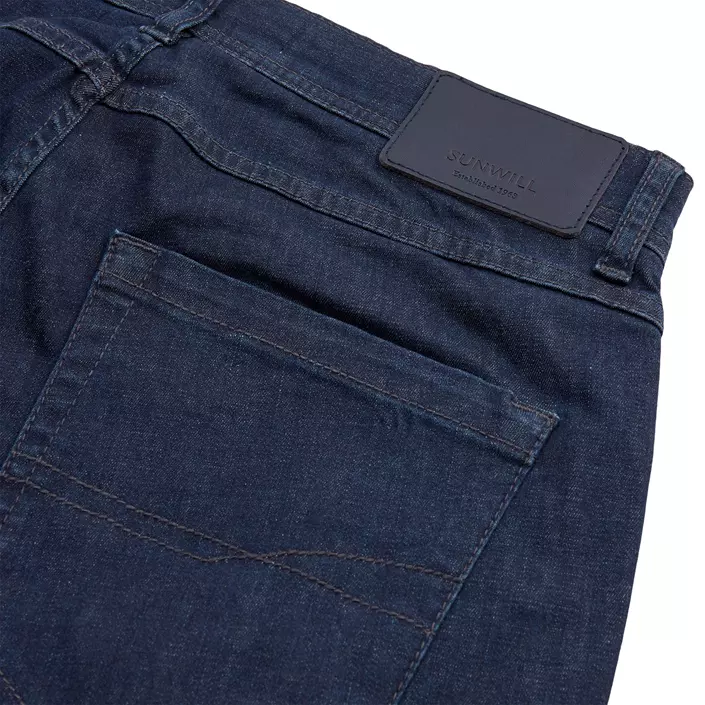Sunwill Super Stretch Light Weight Fitted jeans, Dark navy, large image number 3