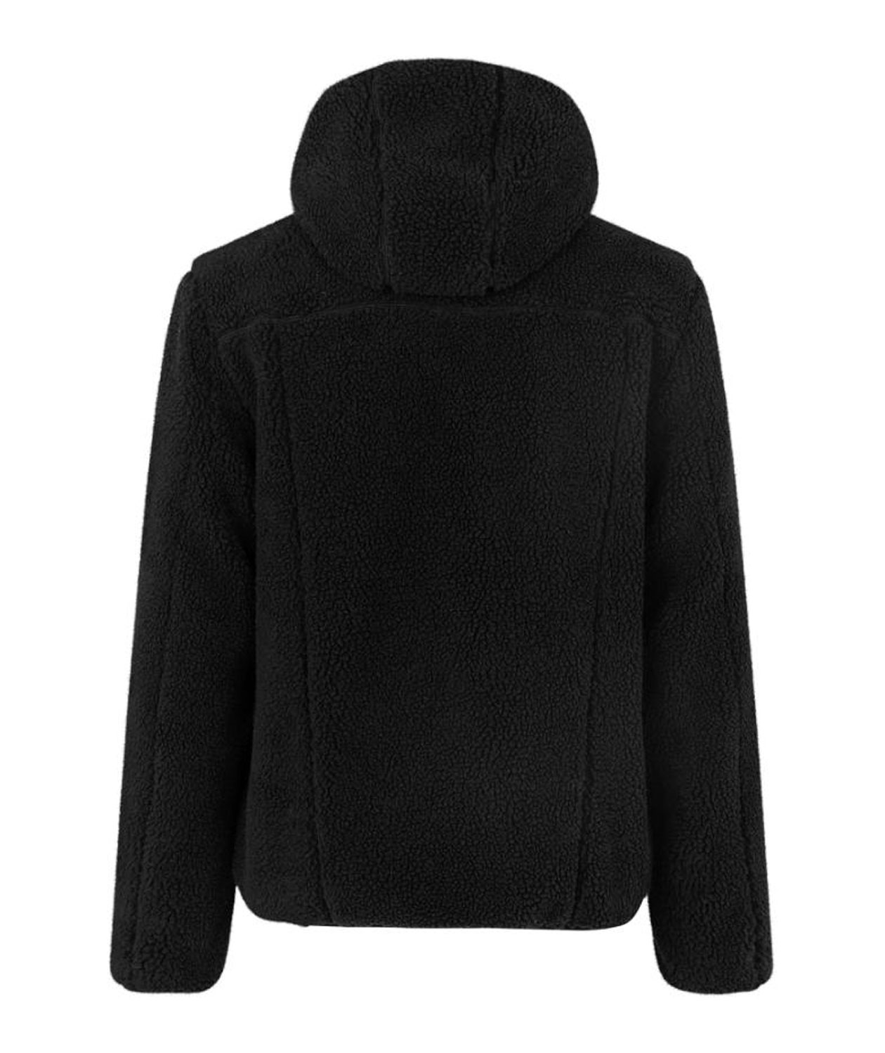 ID pile fleece jacket, Black, large image number 2