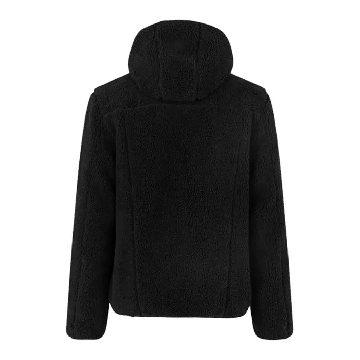 ID pile fleece jacket, Black, large image number 2