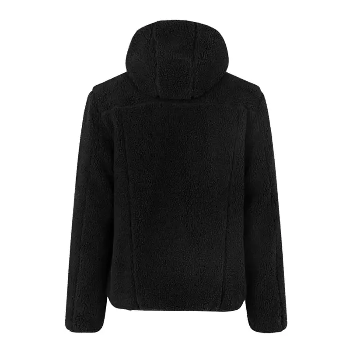 ID pile fleece jacket, Black, large image number 2