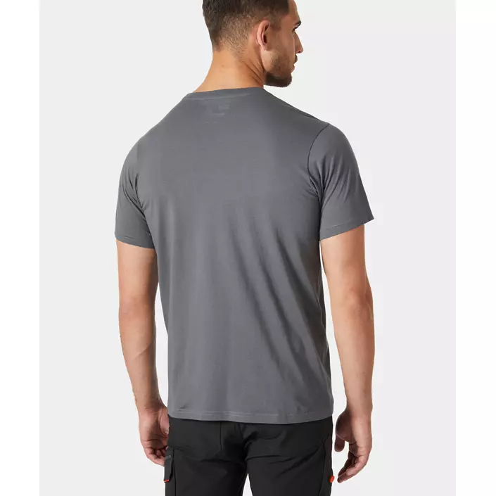 Helly Hansen Classic T-shirt, Dark Grey, large image number 3