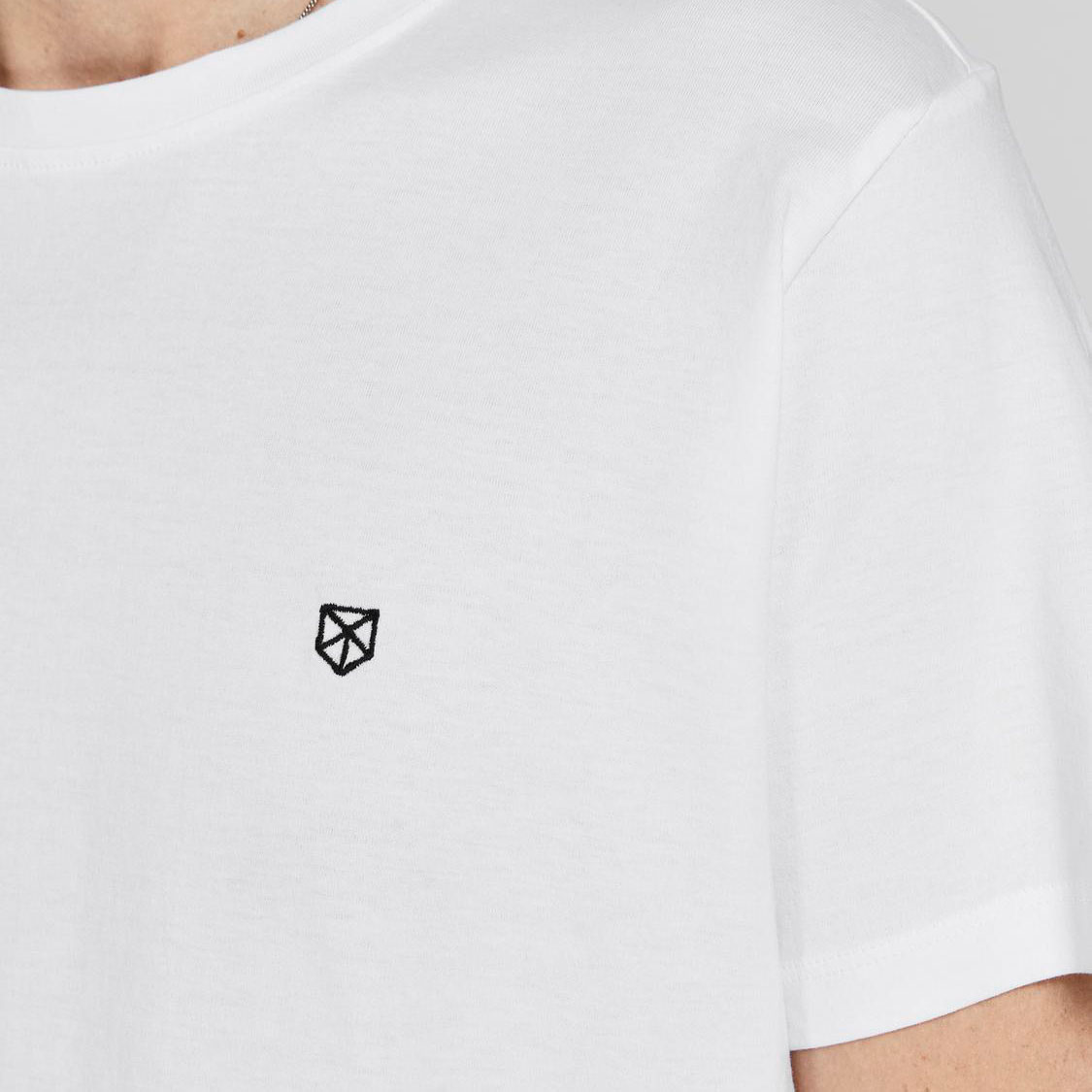 Jack & Jones JACJENS 5-pack T-shirt, Navy Blazer/White/OliveNight/Black/PortRoyale, large image number 6