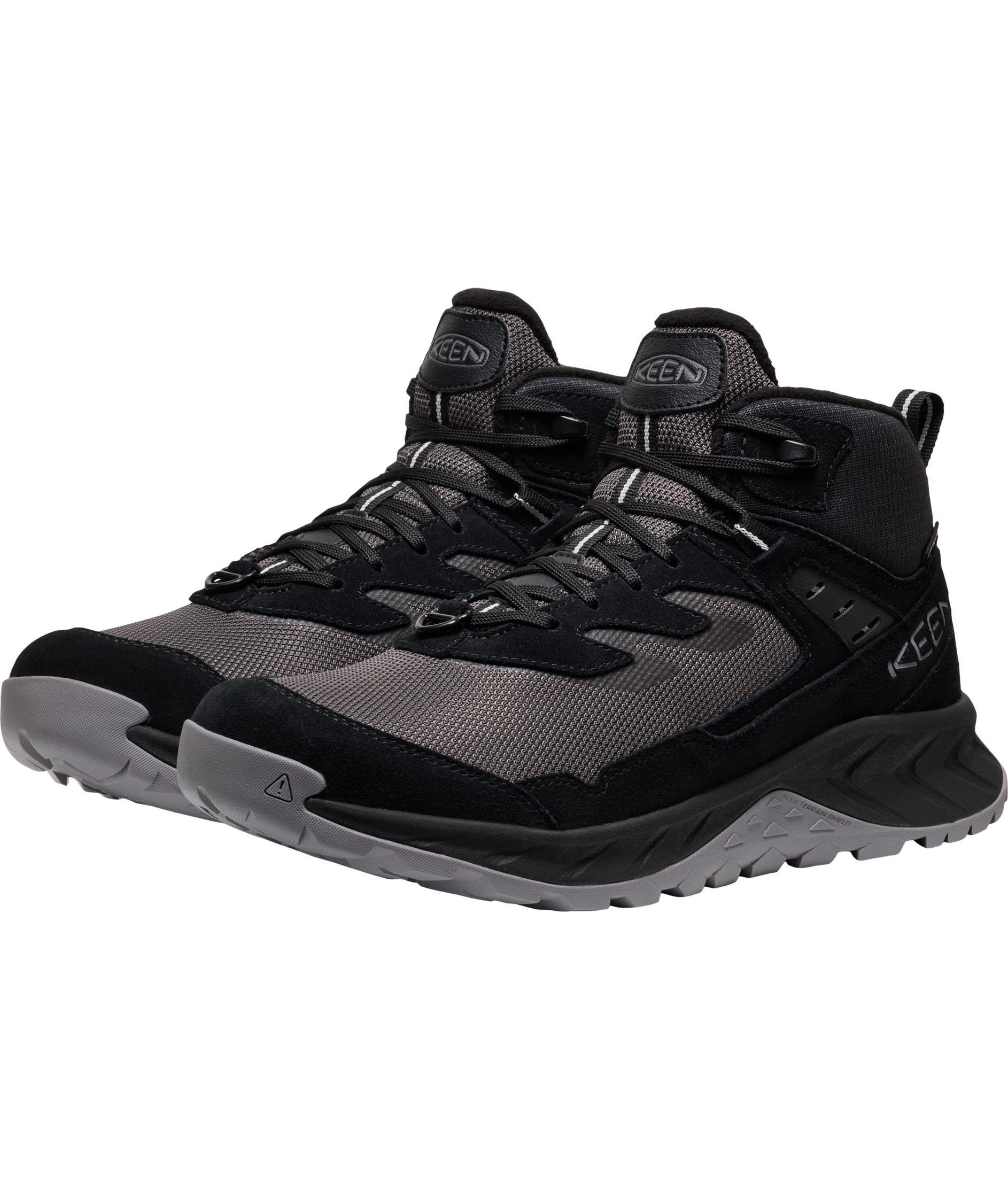 Keen Hightrail Mid Polar hiking boots, Black/Steel Grey, large image number 5