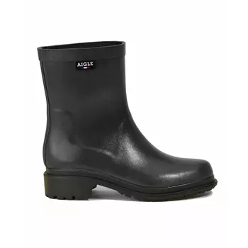 Aigle Fulfeel Mid women's rubber boots, Noir