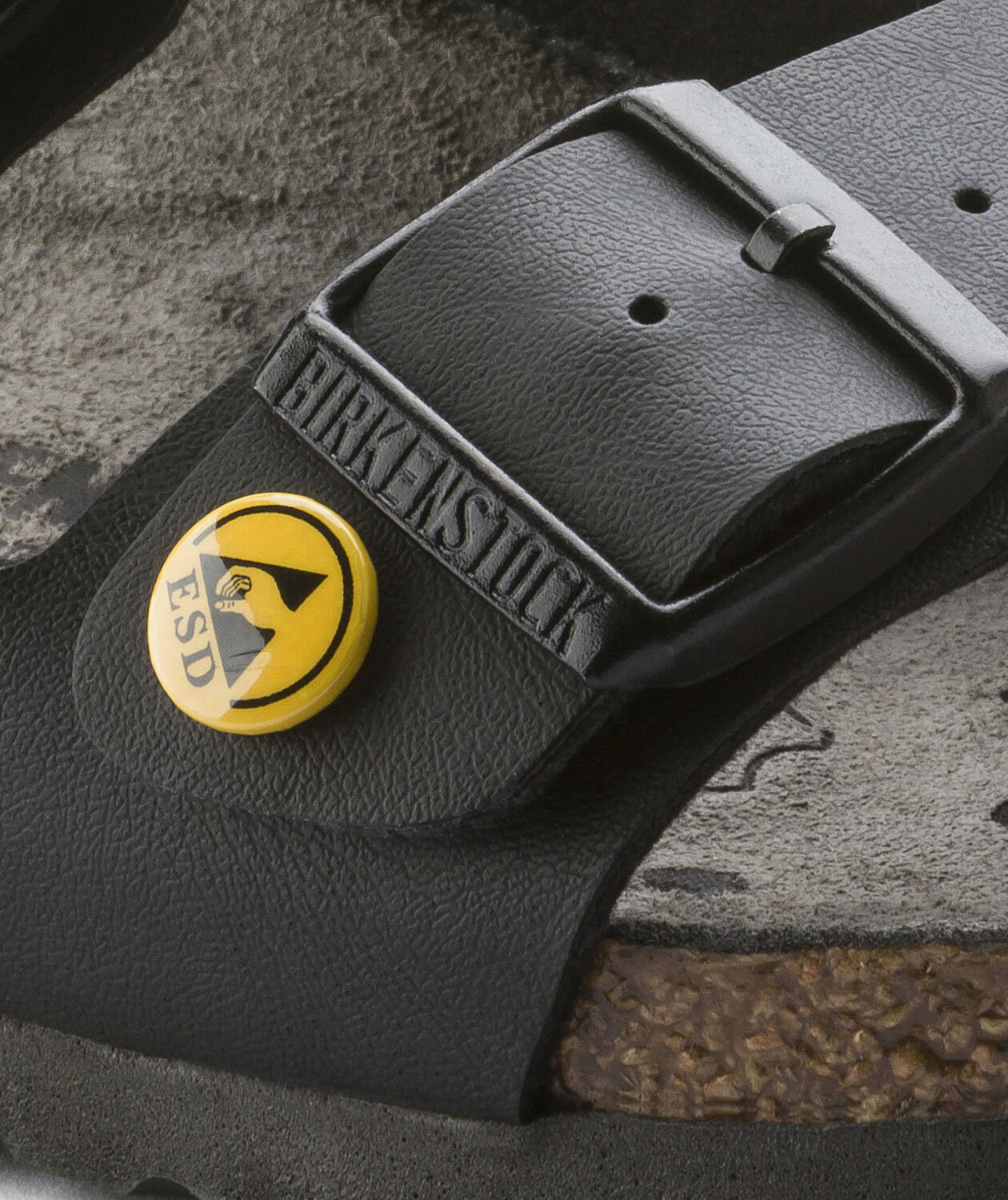 Birkenstock Arizona ESD Regular Fit sandals, Black, large image number 5