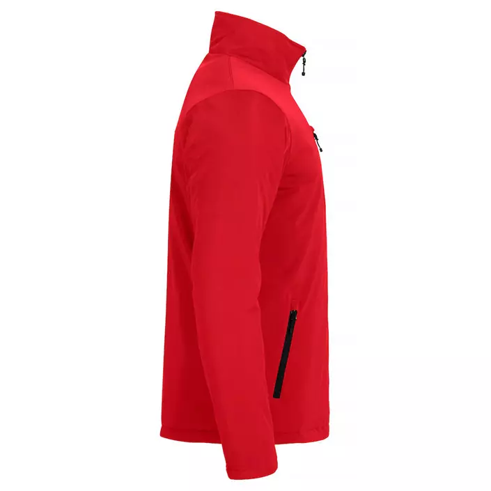 Clique lined softshell jacket, Red, large image number 3