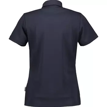Pitch Stone Tech Wool dame polo T-shirt, Navy
