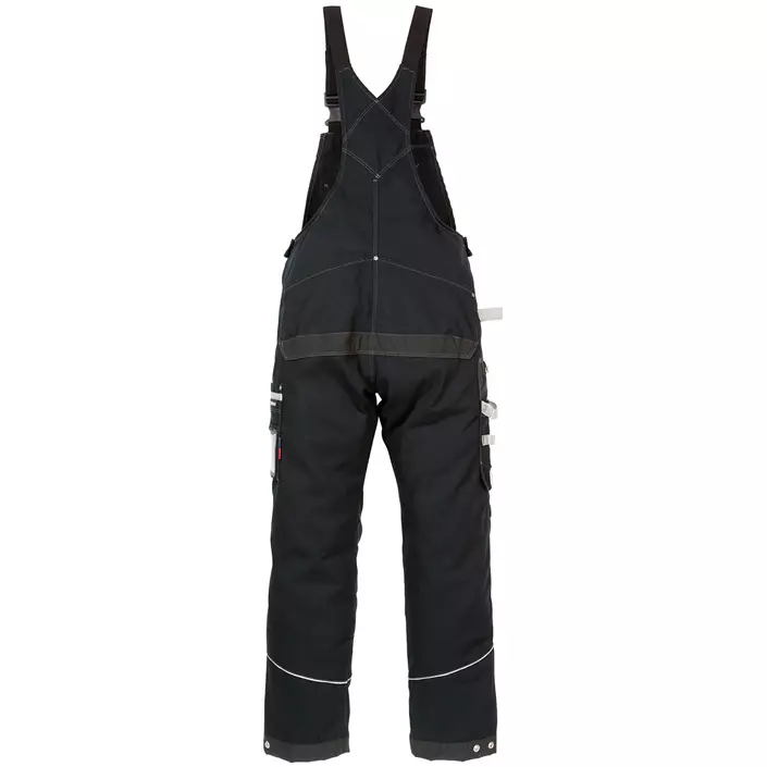 Fristads Gen Y craftsman Bib and braces, Black, large image number 1