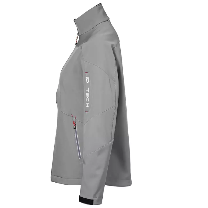 ID women's Softshell jacket, Grey, large image number 1