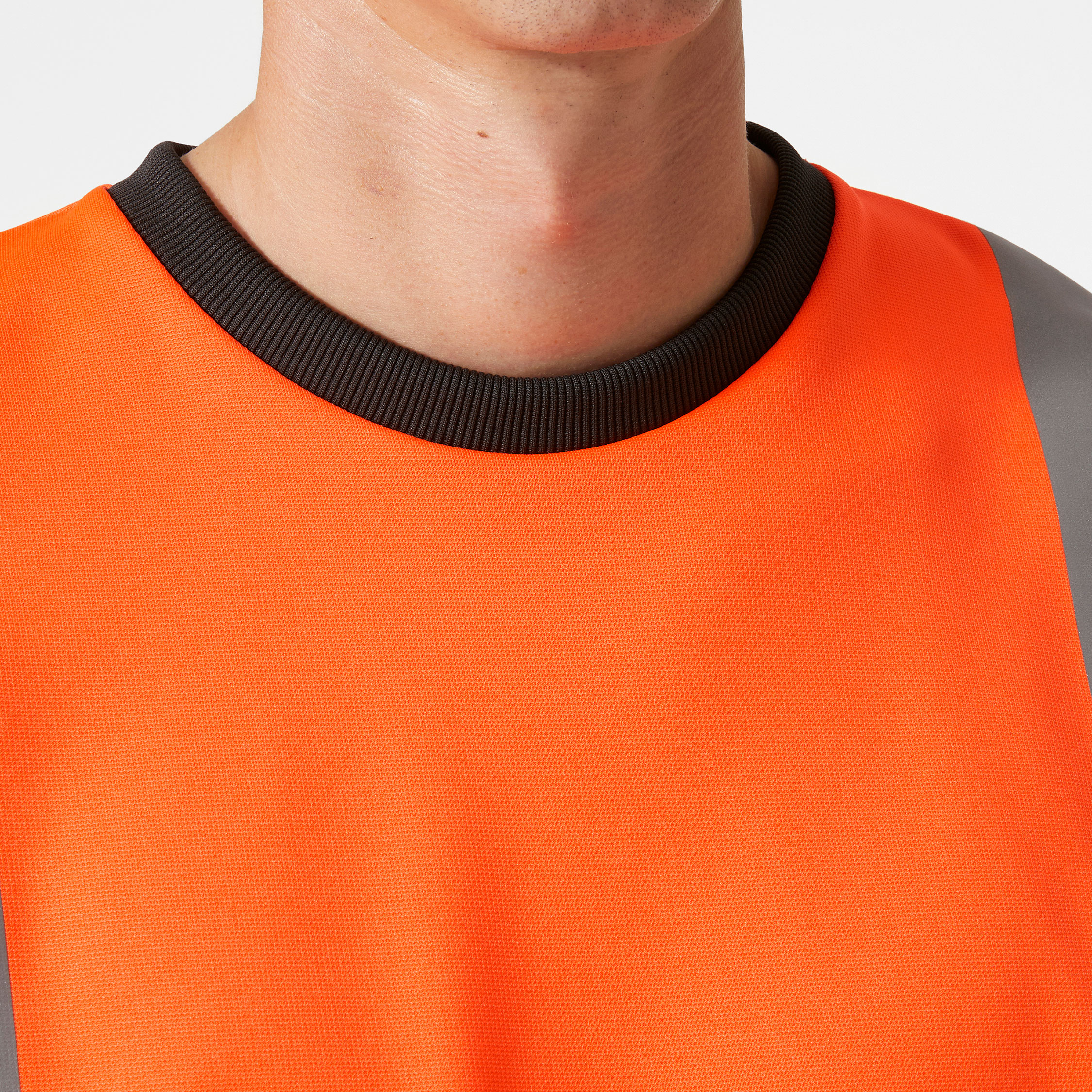 Helly Hansen Addvis sweatshirt, Hi-vis Orange/Ebony, large image number 4