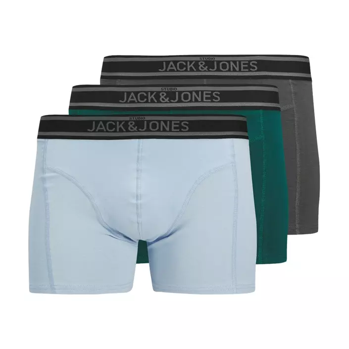 Jack & Jones JACAIDEN SOLID 3-pack kalsonger, Deep Teal, large image number 0