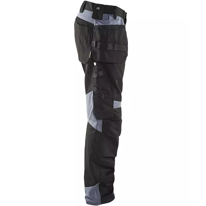 Blåkläder craftsman trousers, Black/Grey, large image number 4