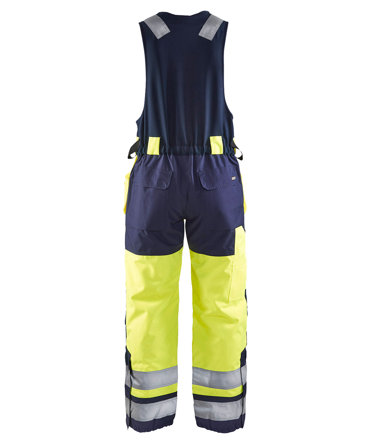 Bl&aring;kl&auml;der vinter helbukser, Hi-vis&nbsp;Gul/Marine, large image number 1