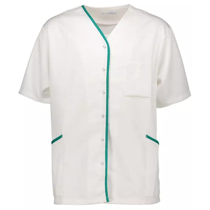 Borch Textile 5934 women's jacket, White/Emerald, large image number 0