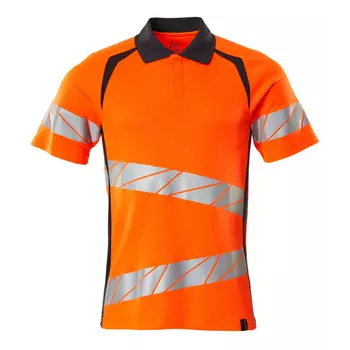 Mascot Accelerate Safe polo shirt, Hi-Vis Orange/Dark Marine