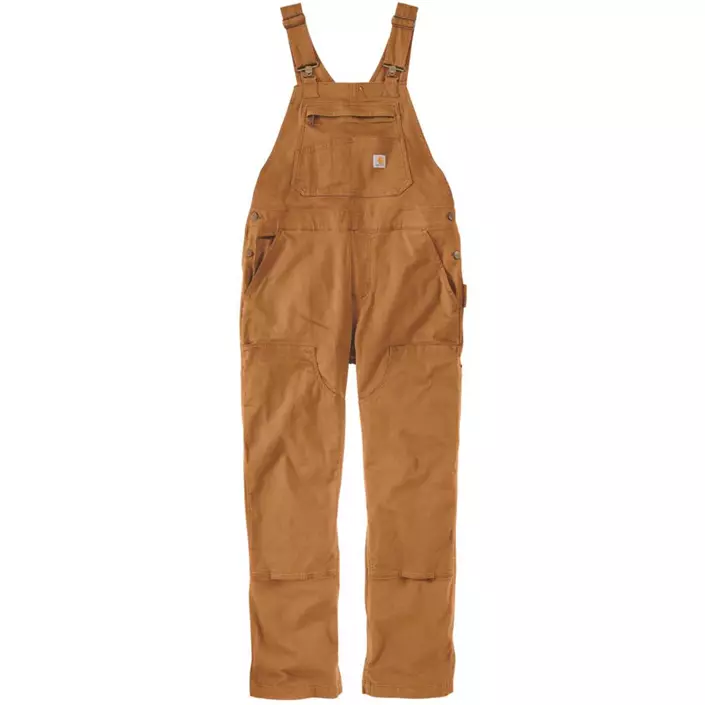 Carhartt Denim dame overalls, Carhartt Brown, large image number 0