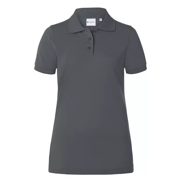 Karlowsky Basic women's polo shirt, Anthracite, large image number 0