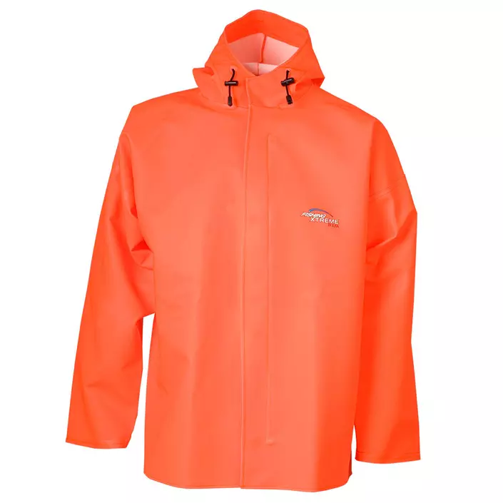 Elka Fishing Extreme PVC jakke, Hi-vis Orange, large image number 0