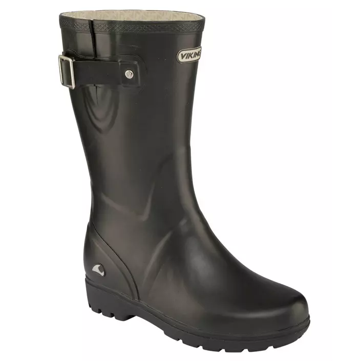 Viking Mira Jr rubber boots, Black, large image number 0