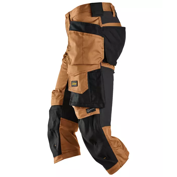 Snickers AllroundWork craftsman knee pants 6142, Brown, large image number 3