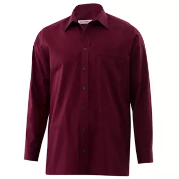 Kümmel George Classic fit poplin shirt, Burgundy